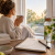 Rustig ochtendritueel met zelfzorg