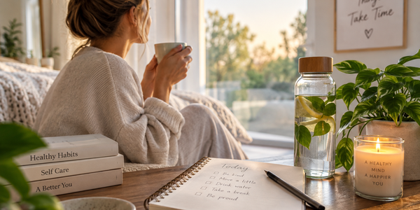 Rustig ochtendritueel met zelfzorg Rustig ochtendritueel met zelfzorg